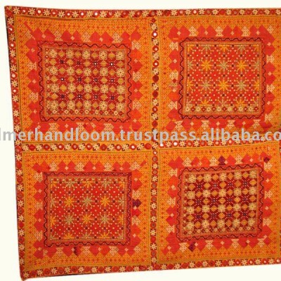 Vintage Sindh India Tribe Antique handicrafts wall hangings Pillow